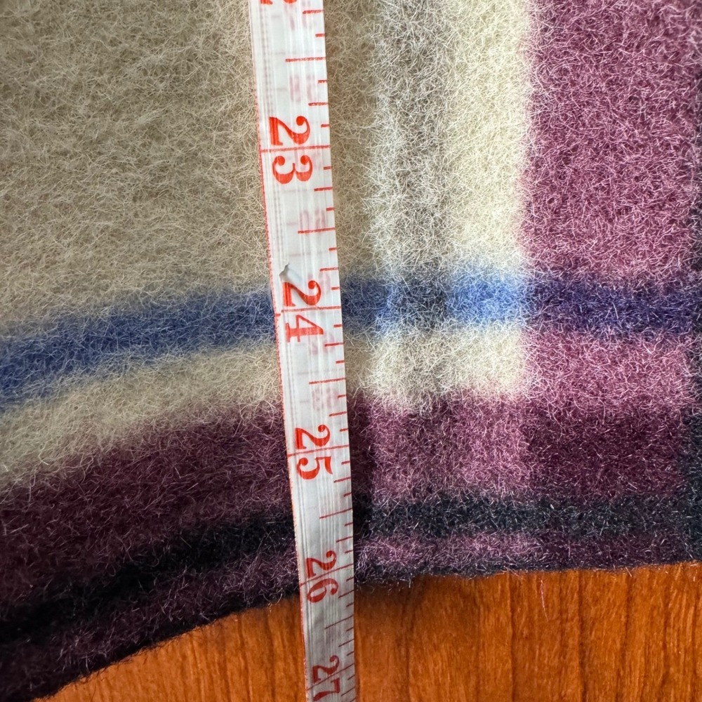 Alpine Design Women Plaid Wayfarer Fleece 1/4 Zip Pullover Shacket L Cabincore - Picture 12 of 12
